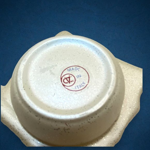 Vintage Berger Floral Trinket Jewelry Box Made in Italy Pearl Finish *read* - Picture 5 of 6